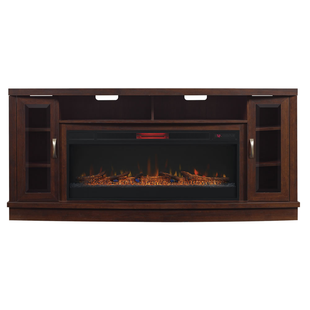 Duraflame Electric Fireplace Tv Stand
 Hutchinson TV Stand with Electric Fireplace 42MM3115 PE91