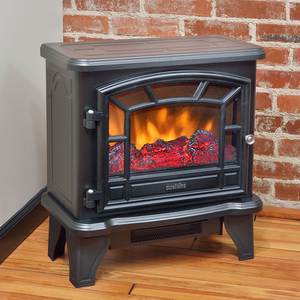 Duraflame Electric Fireplace Tv Stand
 Duraflame 550 Black Electric Fireplace Stove DFS 550 21