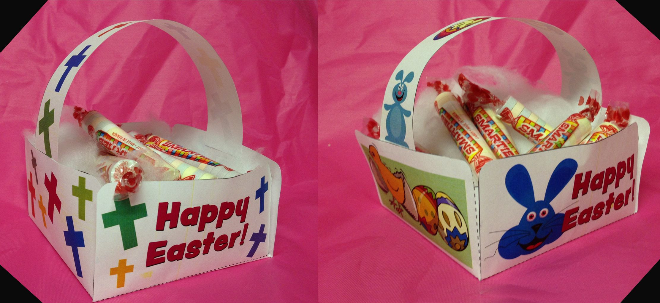 Easter Basket Craft Ideas For Preschoolers
 Free Printable Easter Baskets from Guildcraft Arts
