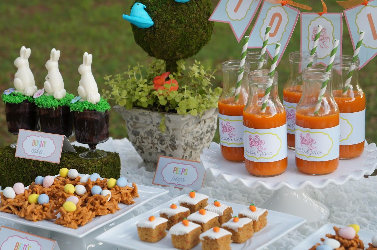 Easter Birthday Party Food Ideas
 Amy s Party Ideas Hop Over Easter Party Real Parties