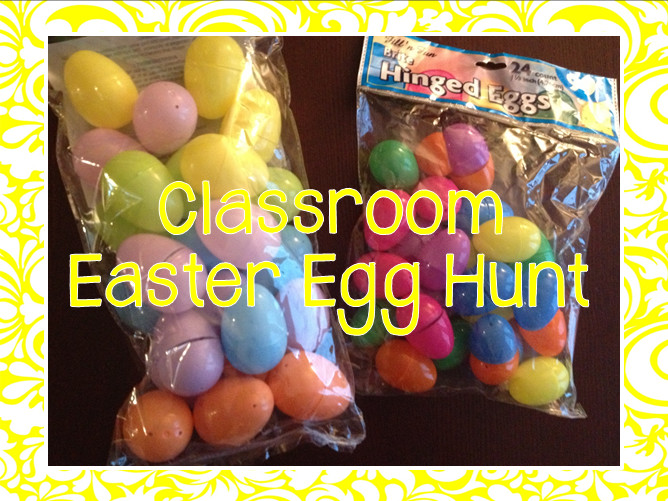 Easter Class Party Ideas
 Classroom Easter Egg Hunt