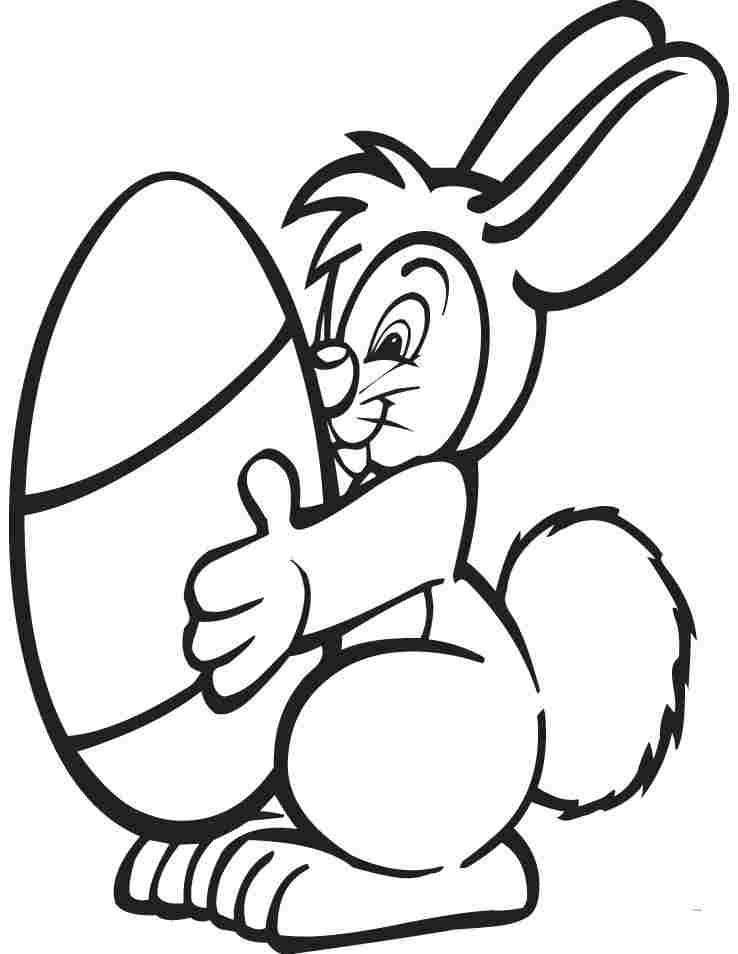 Easter Coloring Pages For Boys
 Printable Free Colouring Pages Easter Bunny For Girls