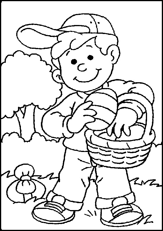 Easter Coloring Pages For Boys
 Free Printable Easter Coloring Pages