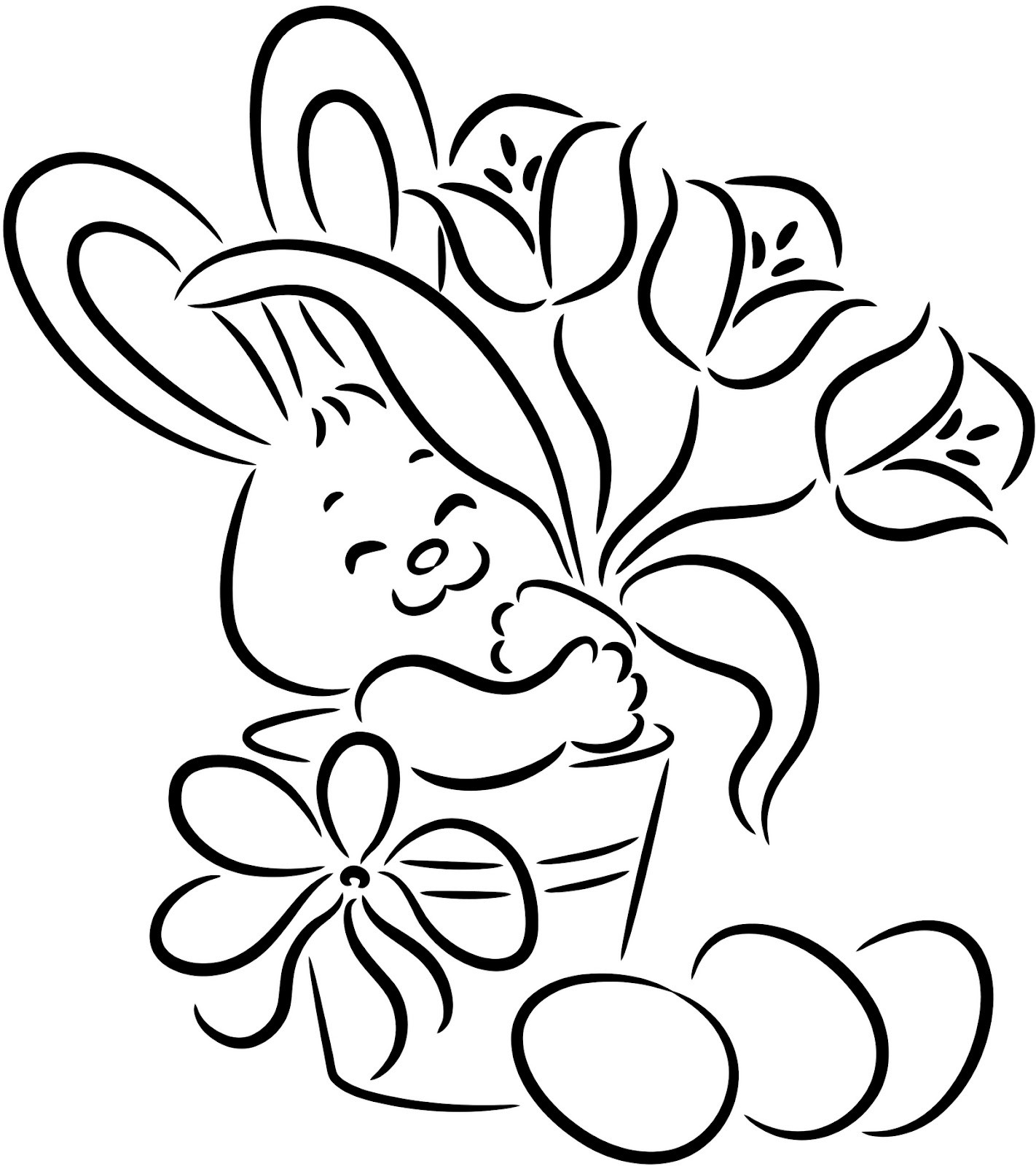 Easter Coloring Pages For Toddlers
 Easter Coloring Pages For Kids