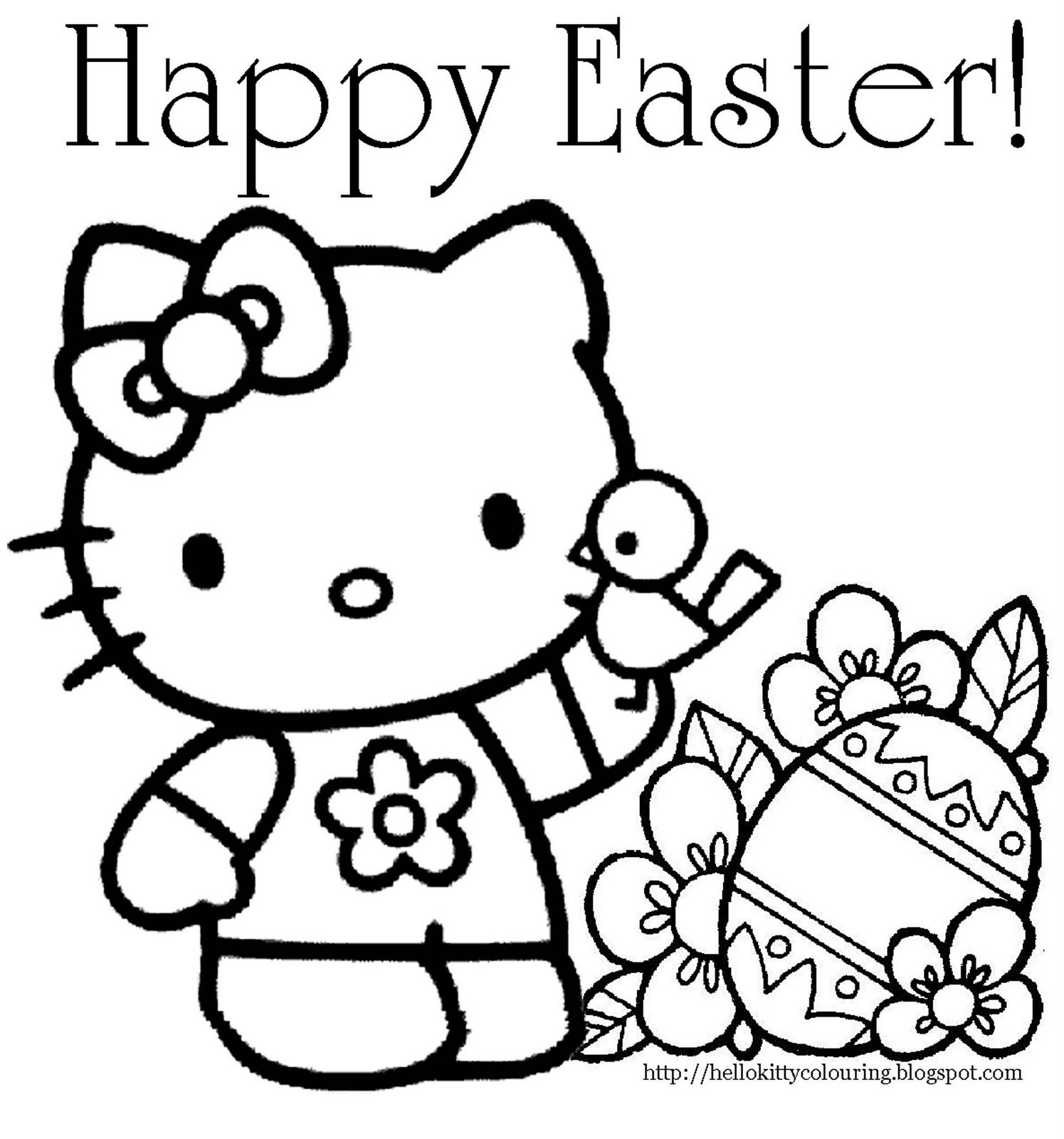Easter Coloring Pages Free Printable
 EASTER COLOURING