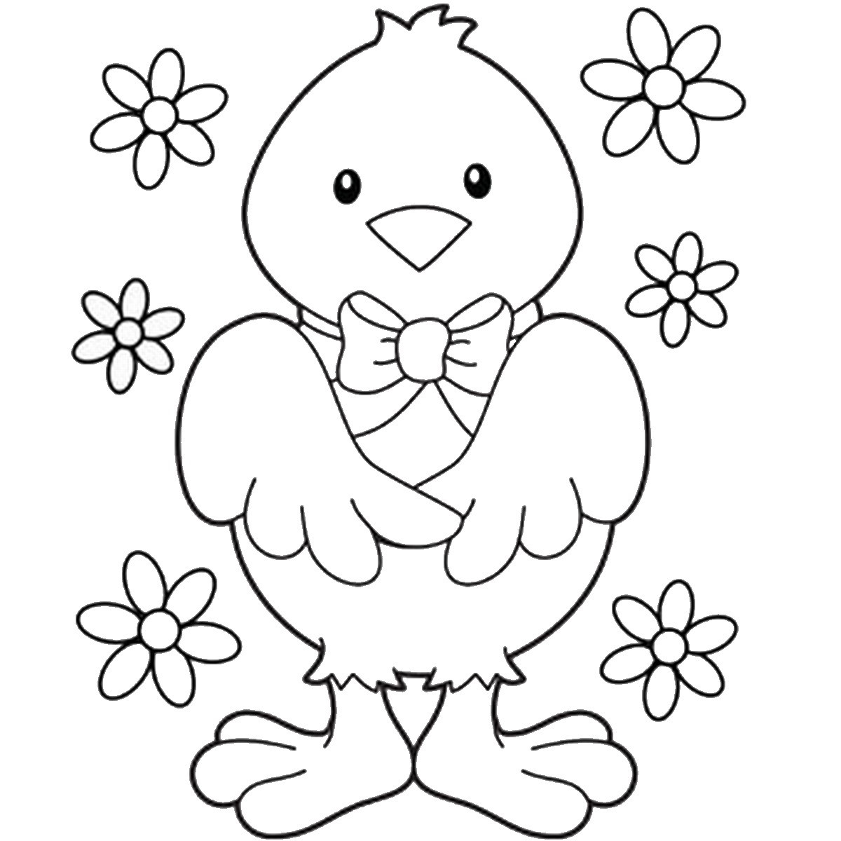 Easter Coloring Sheets For Kids
 Easter Coloring Pages