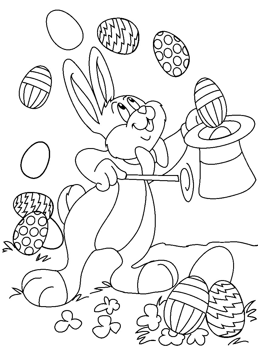 Easter Coloring Sheets For Kids
 All Coloring