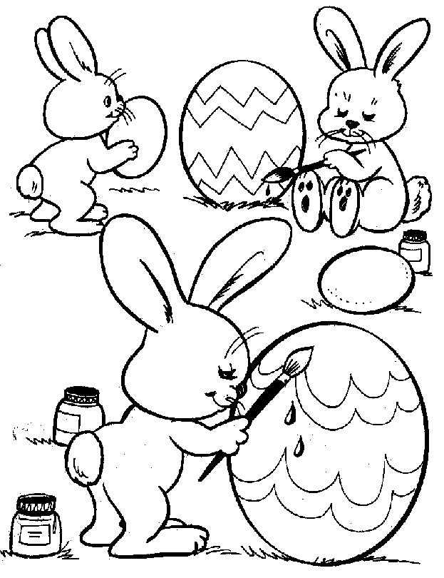 Easter Coloring Sheets For Kids
 Free Coloring Pages Easter Coloring Pages Free Easter