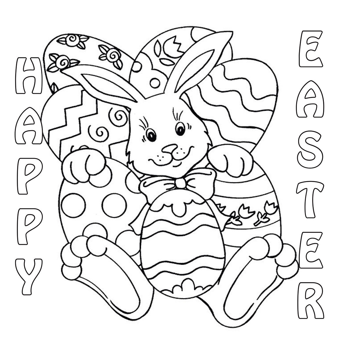 Easter Coloring Sheets For Kids
 Easter Coloring Contest 2014