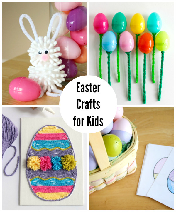 Easter Crafts For Kids
 Hippity Hop Here es a Little Q tip Bunny