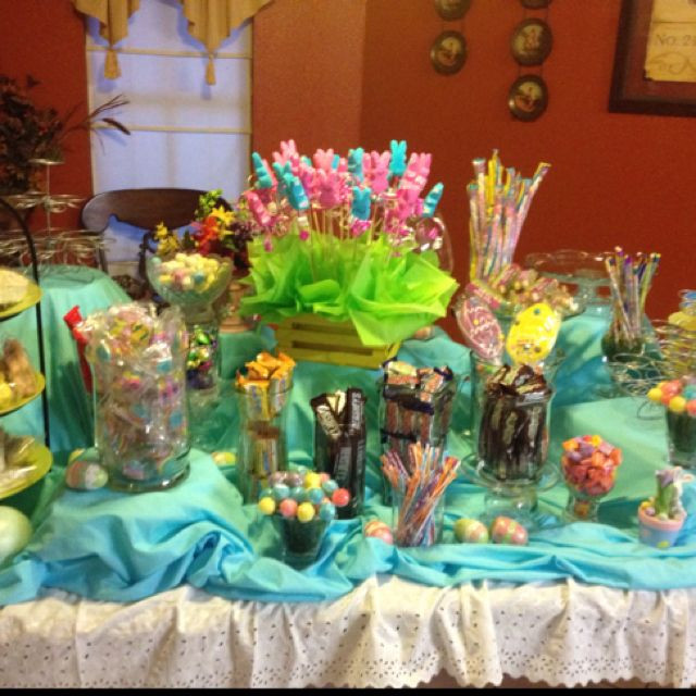 Easter Kids Party Ideas
 Easter Birthday Party Candy Bar