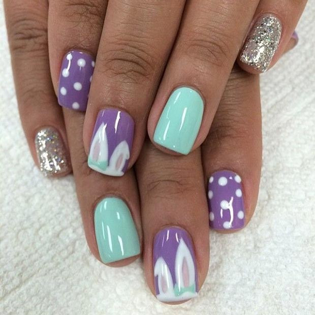 Easter Nail Ideas
 32 Cute Nail Art Designs for Easter