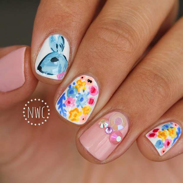 Easter Nail Ideas
 41 Easy and Simple Easter Nail Art Designs
