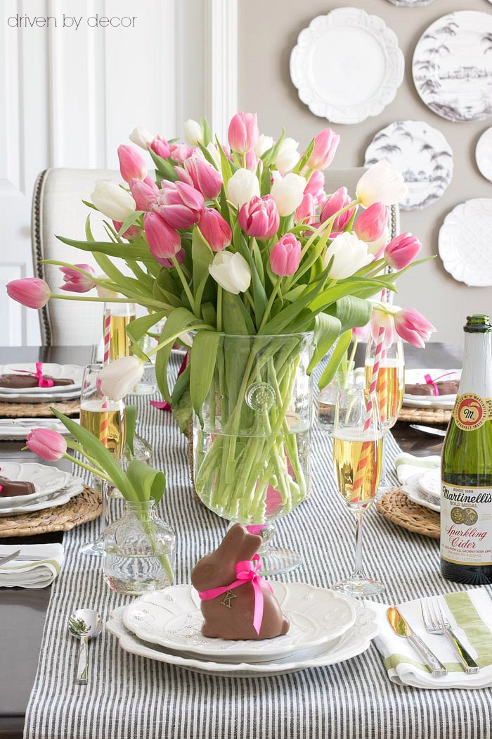 Easter Party Centerpiece Ideas
 A Last Minute Easter Table Idea The e Room Challenge