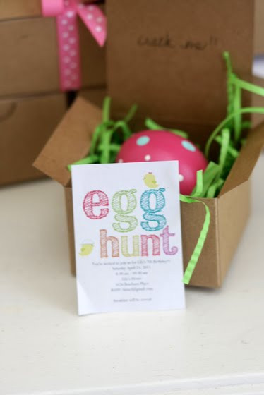 Easter Party Ideas For Church
 Tangled and True egg hunt invites