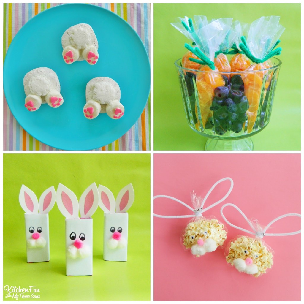 Easter Party Ideas For Preschoolers
 Preschool Easter Party with Bunny Butt Donuts Fruit