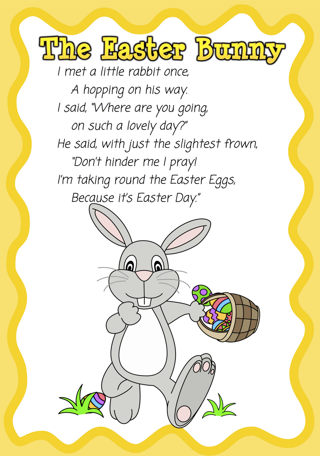 Easter Quotes For Kids
 Image detail for hope your children enjoy this poem