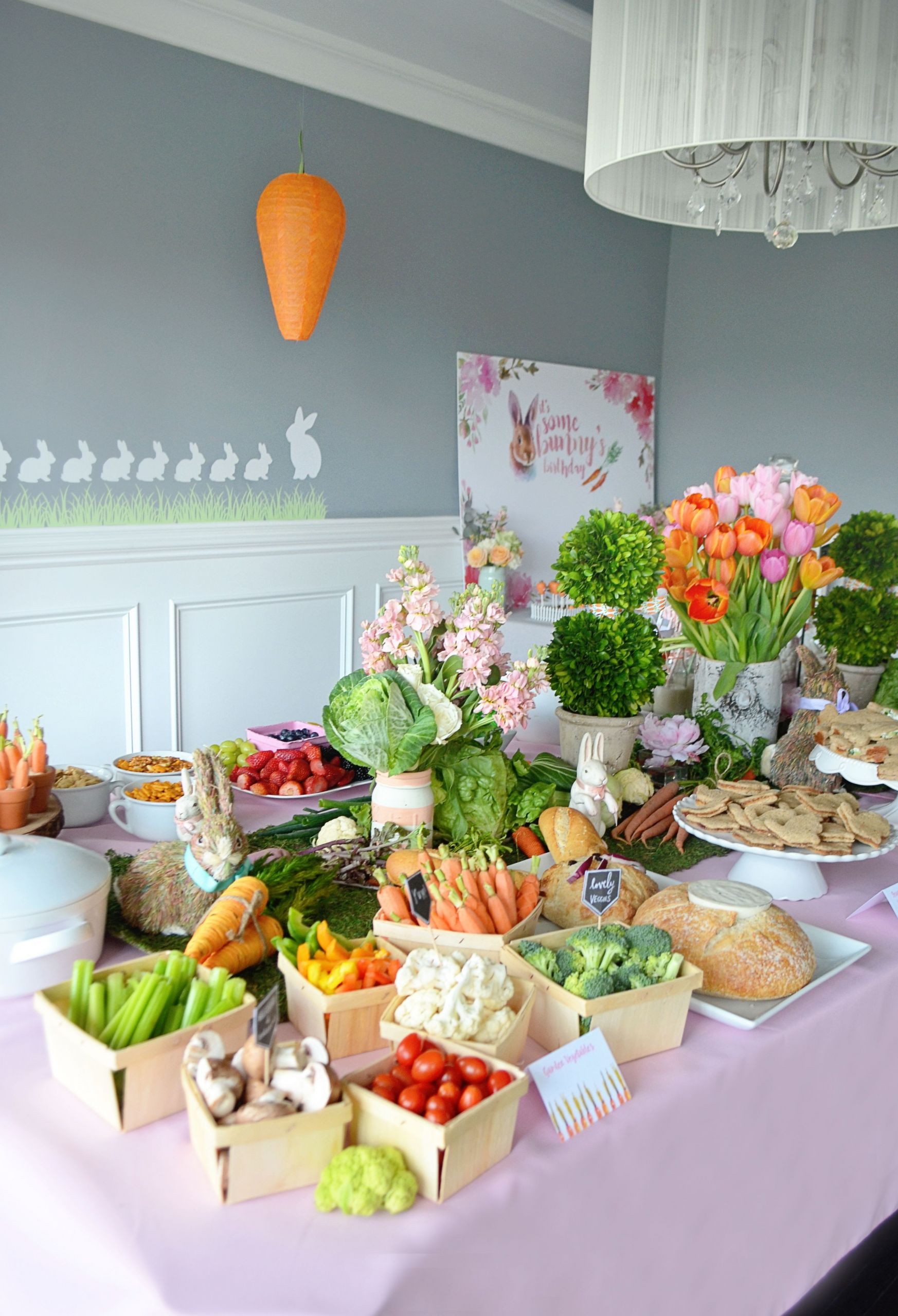 Easter Sunday Party Ideas
 Shop the Party Bunny Themed Party