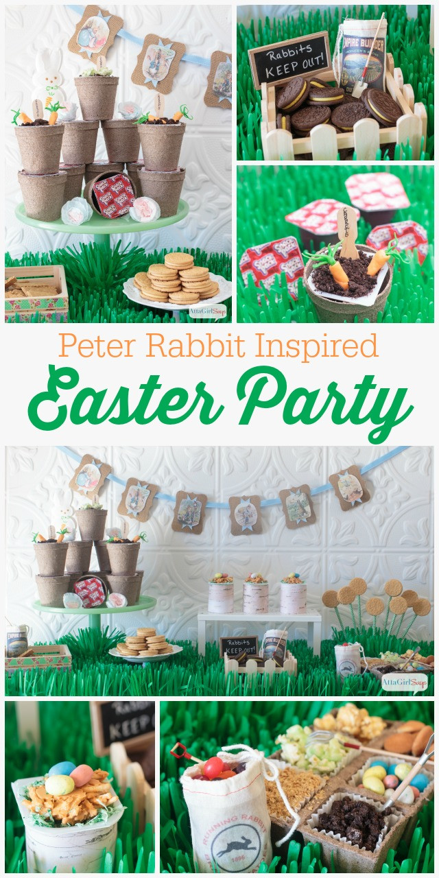 Easter Themed Party Ideas For Adults
 Peter Rabbit Easter Party Is Full of Sweet Garden Themed