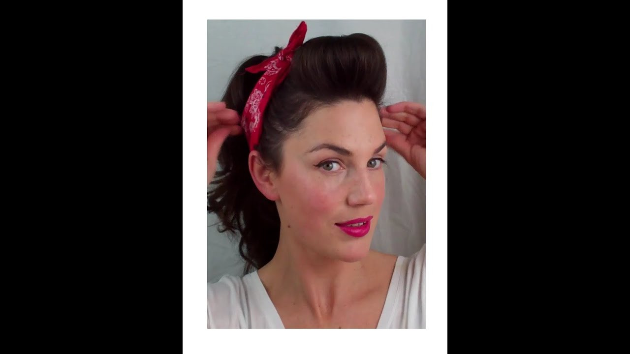 Easy 50S Hairstyles
 6 PIN UP looks for BEGINNERS QUICK and EASY VINTAGE