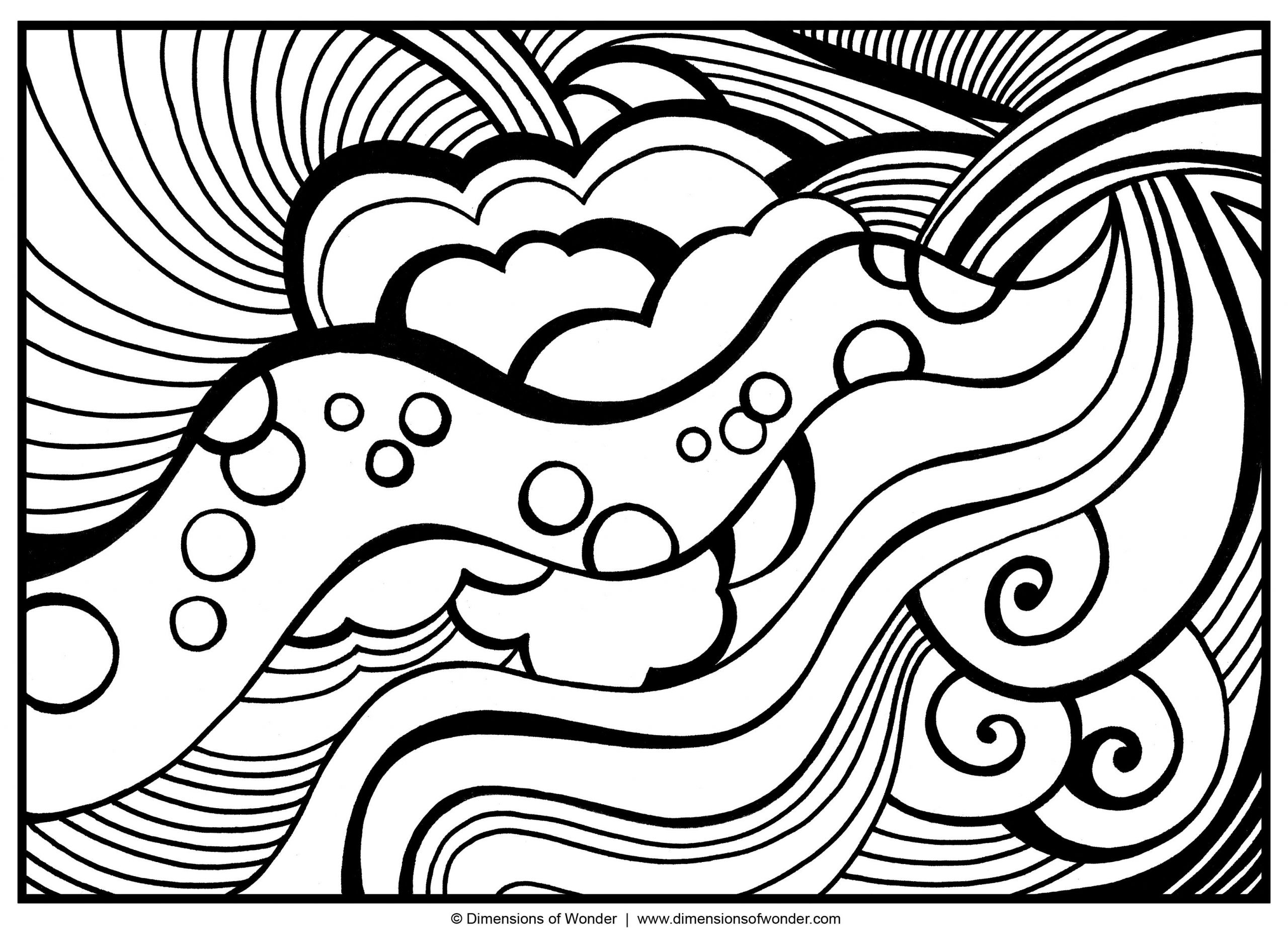 Easy Adult Coloring Pages
 abstract coloring pages Free