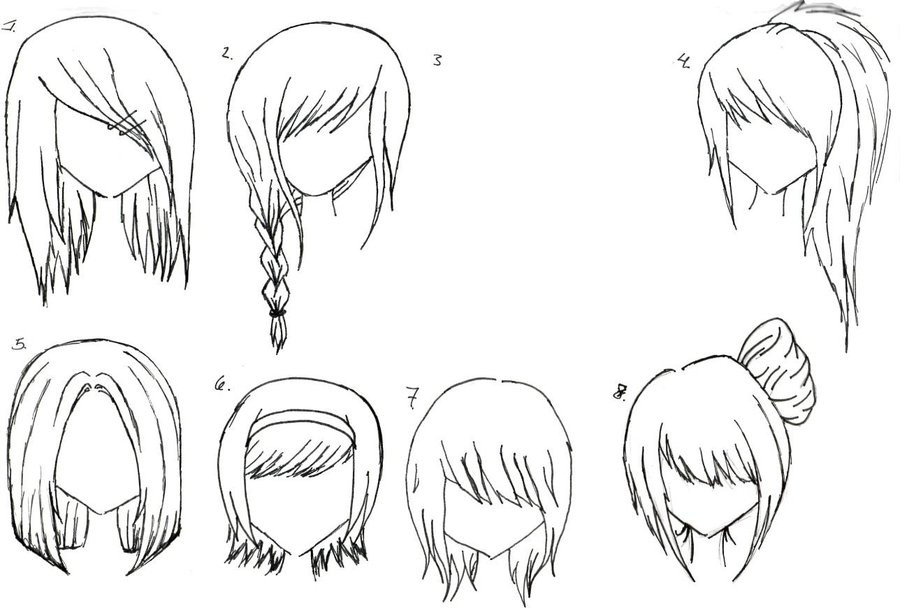 Easy Anime Hairstyles
 Easiest Hairstyle Anime Hairstyles