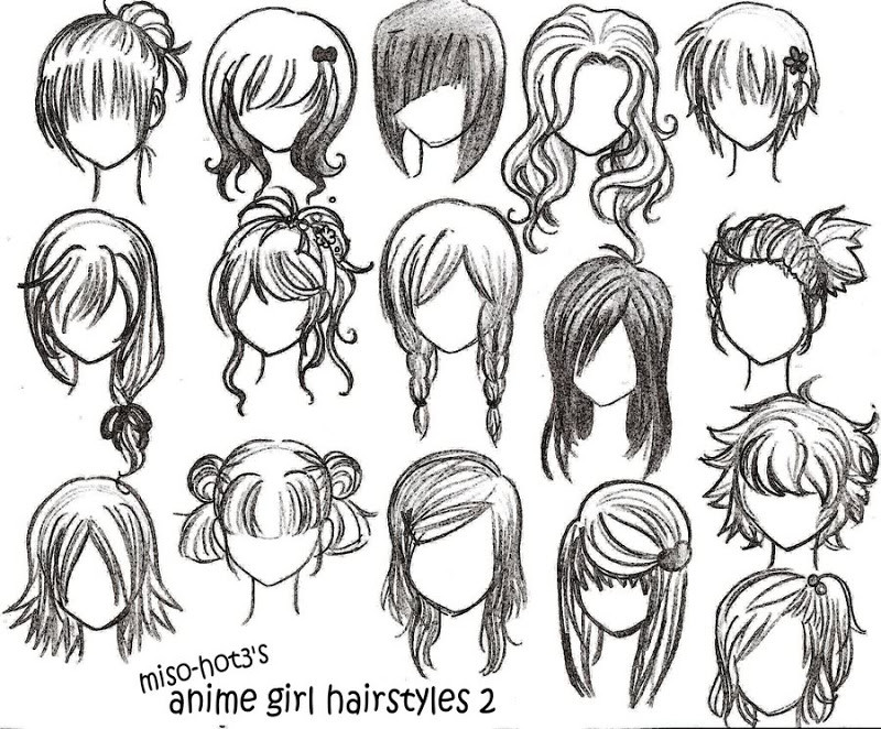 Easy Anime Hairstyles
 Short Casual Hairstyle