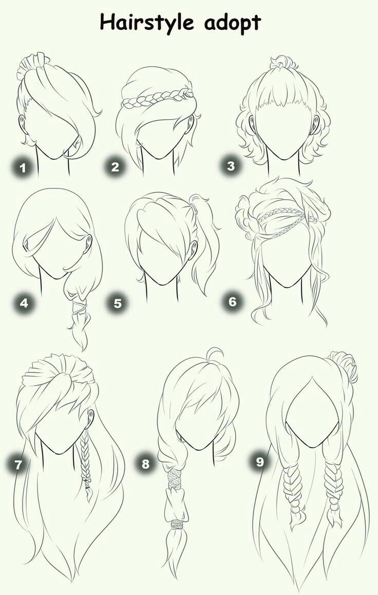 Easy Anime Hairstyles
 Hairstyle Adopt text woman girl hairstyles How to