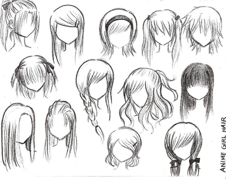 Easy Anime Hairstyles
 Pin on Sisters