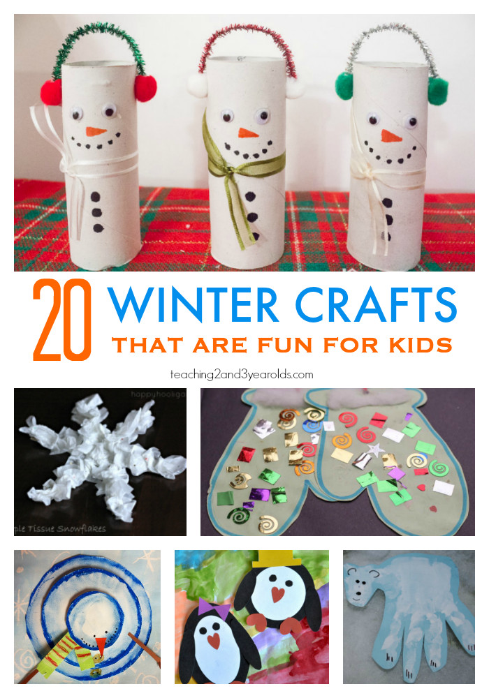 Easy Art Activities Preschoolers
 20 Fun Winter Crafts for Preschoolers