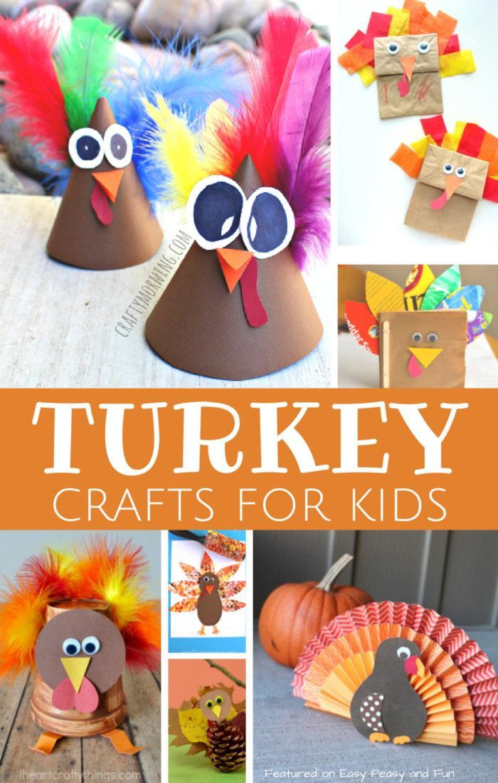 Easy Art Activities Preschoolers
 Turkey Crafts for Kids Wonderful Art and Craft Ideas for