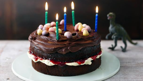Easy Birthday Cake Recipe
 BBC Food Recipes Easy chocolate birthday cake