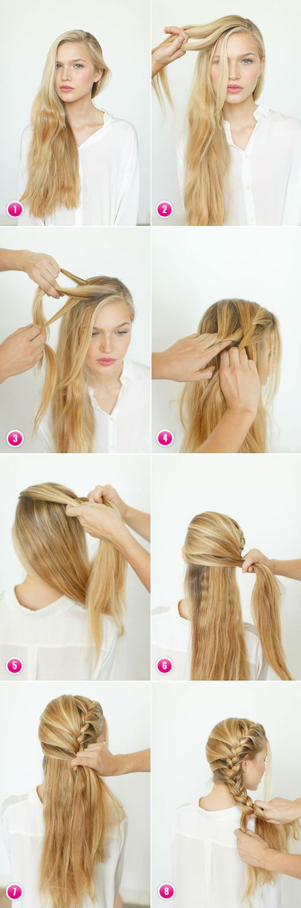 Easy Braided Hairstyles To Do Yourself
 Easy braids for long hair to do yourself