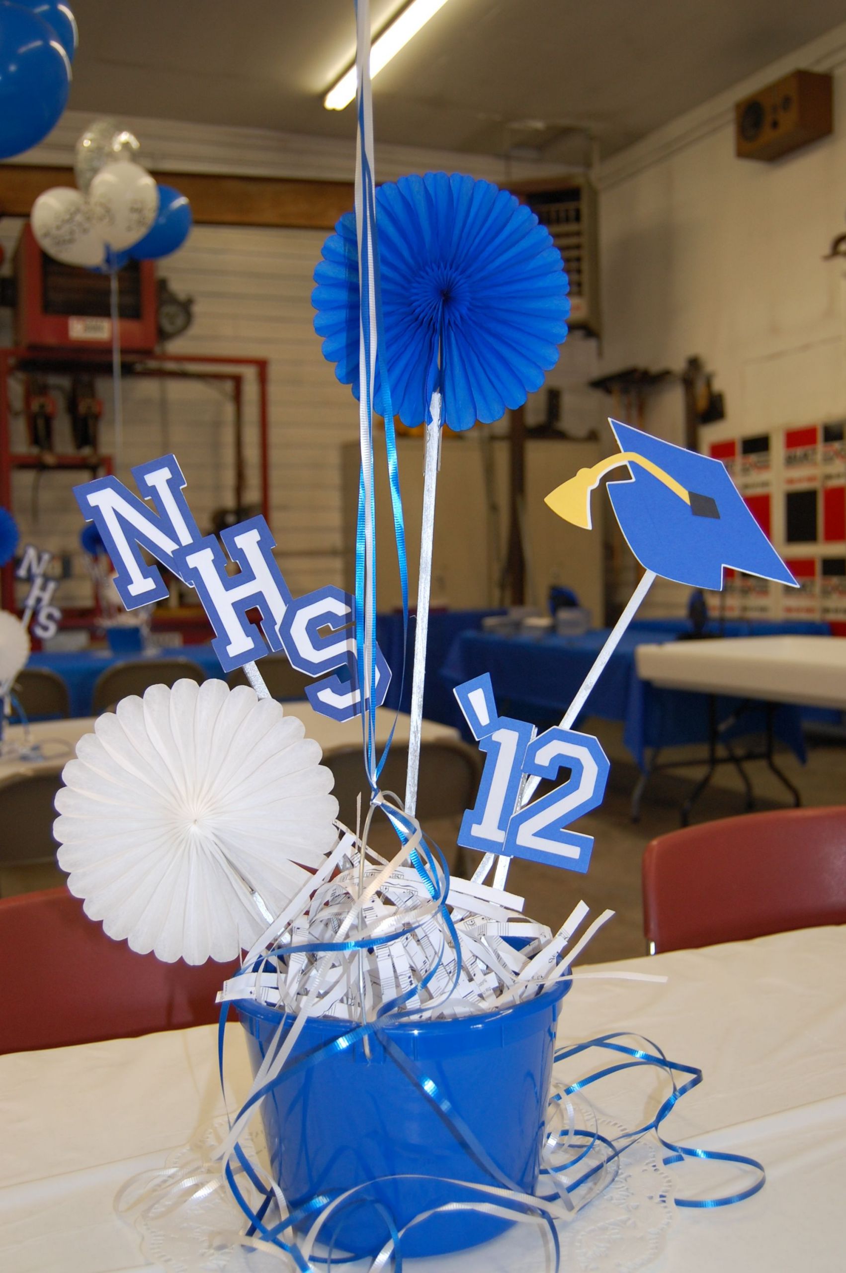 Easy Centerpiece Ideas For Graduation Party
 Easy centerpieces Grad time will be here soon