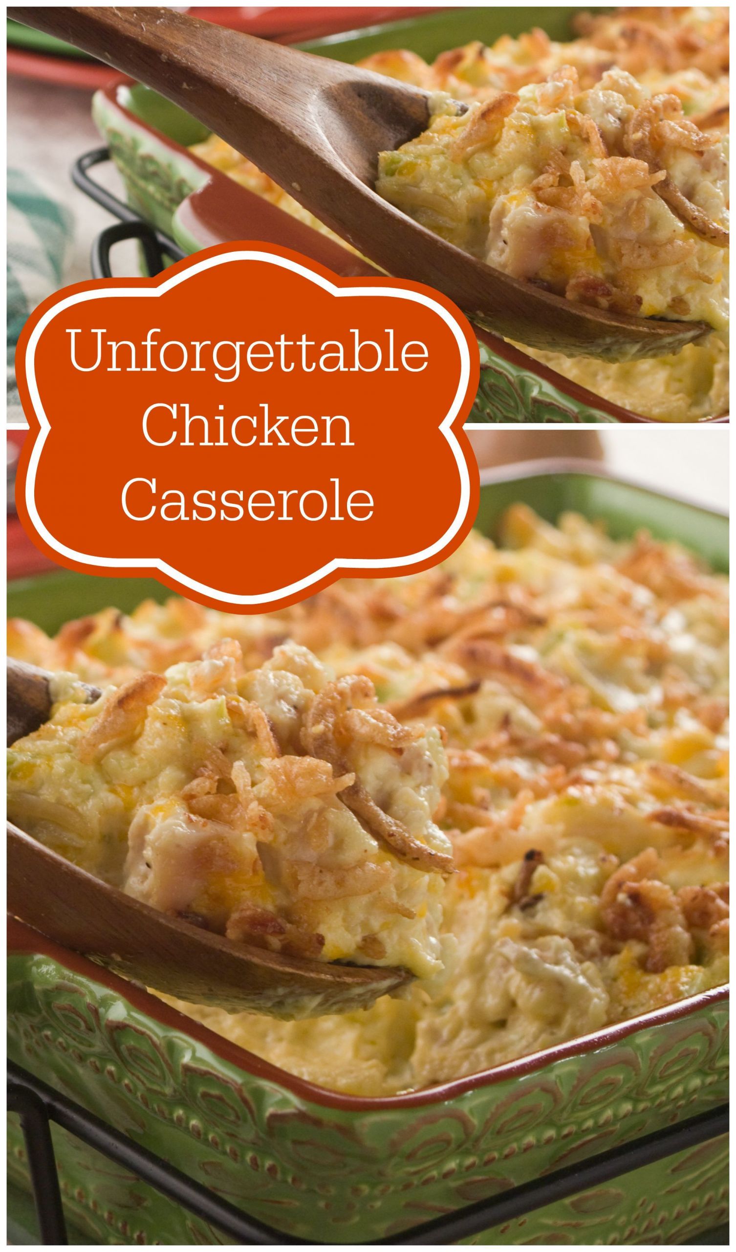 Easy Chicken Casserole Dishes
 Unfor table Chicken Casserole Recipe