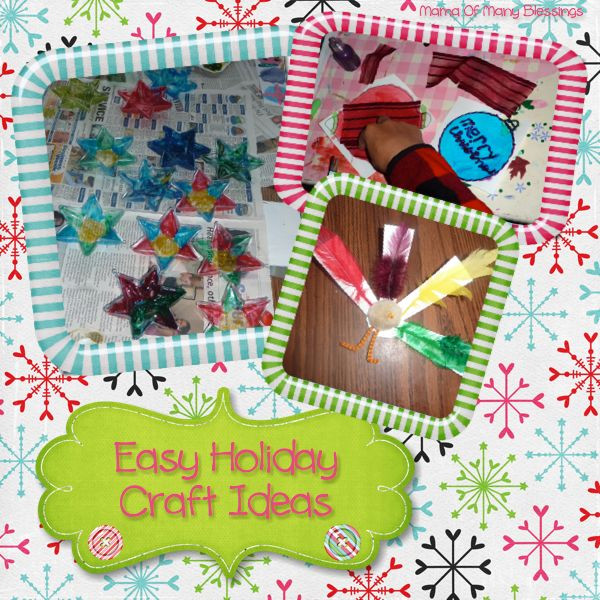 Easy Christmas Arts And Crafts
 Preparing For The Holidays Easy Christmas Arts and Crafts