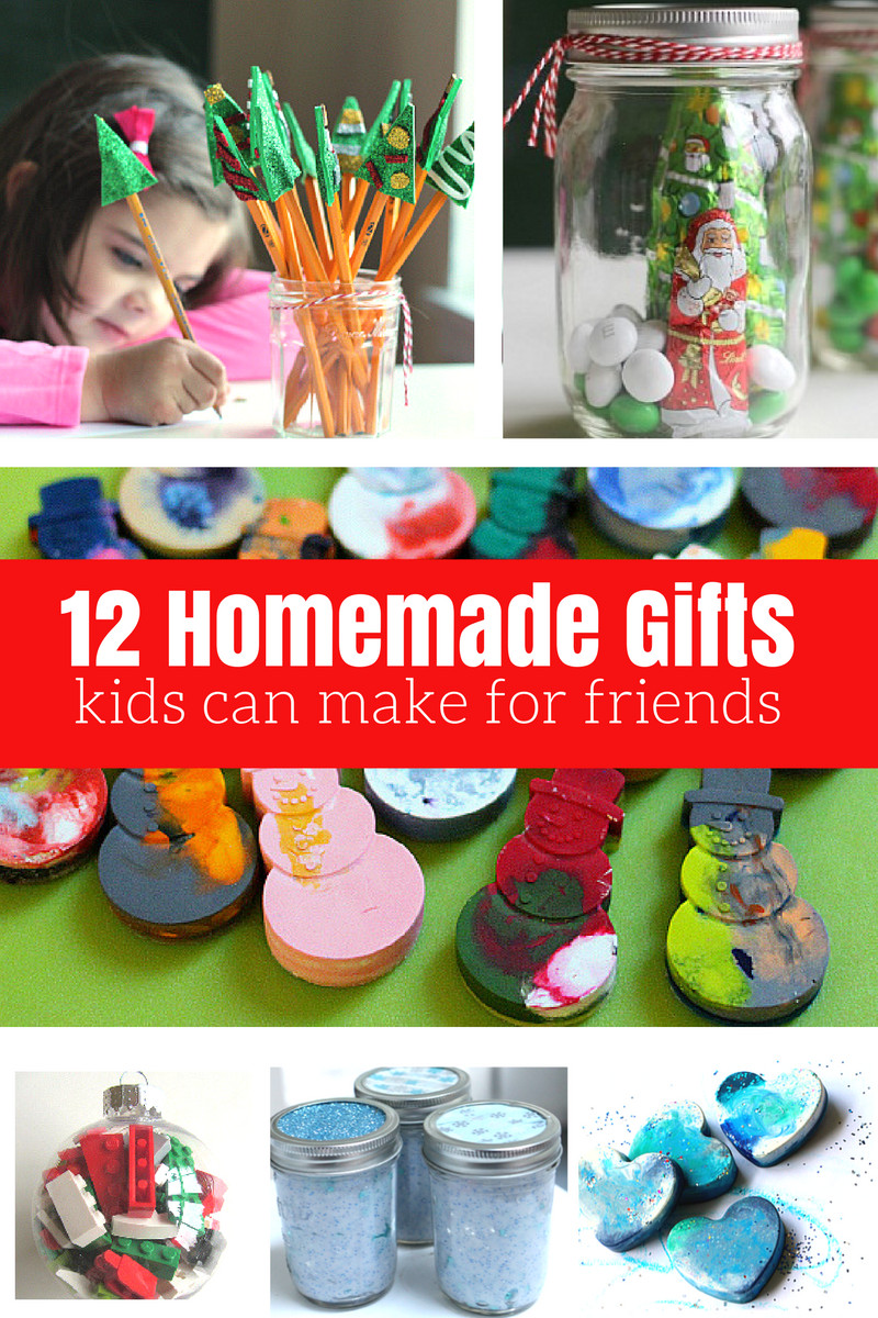 Easy Christmas Gift For Kids To Make
 12 Homemade Gifts Kids Can Help Make For Friends and