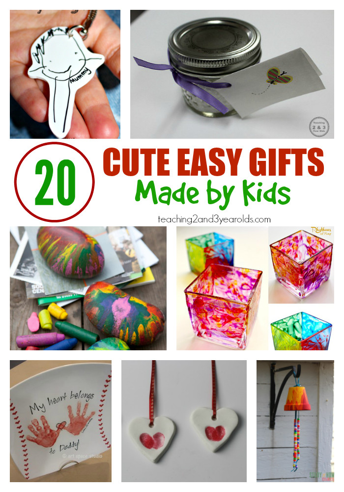 Easy Christmas Gift For Kids To Make
 20 Easy Kid Made Christmas Gifts