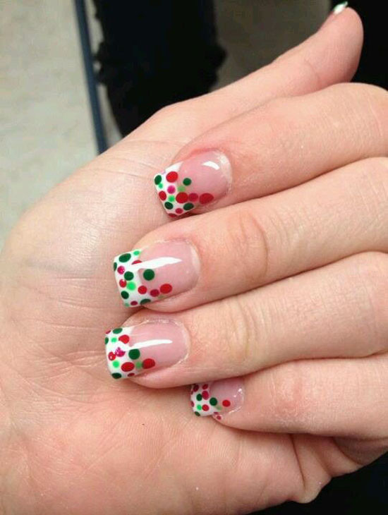 Easy Christmas Nail Ideas
 Simple Christmas Nail Art Designs All About Christmas