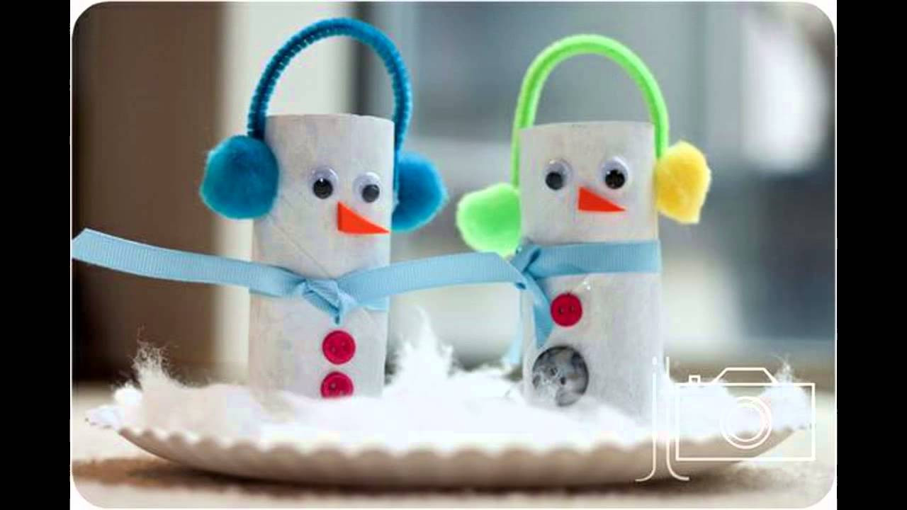 Easy Crafts For Children
 Easy Winter crafts for kids