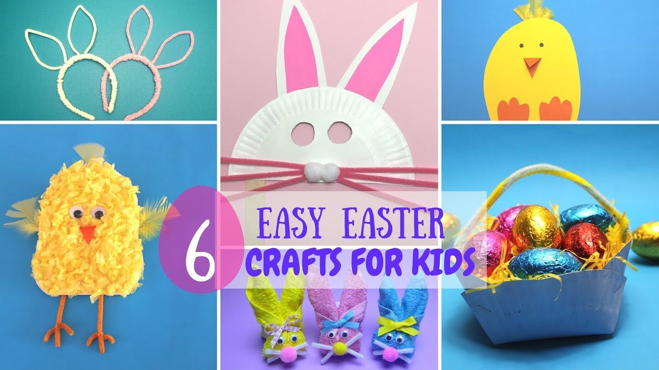 Easy Crafts For Children
 6 Easy Easter Crafts for Kids