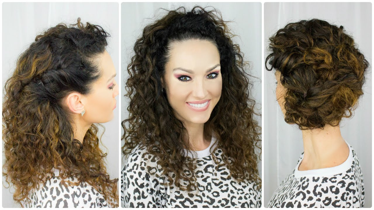 Easy Curl Hairstyles
 3 Quick & Easy Curly Hairstyles