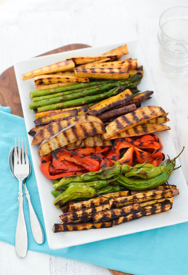 Easy Dinner Party Ideas For 8
 Make ahead grilled veggie hors d’oeuvre Recipe