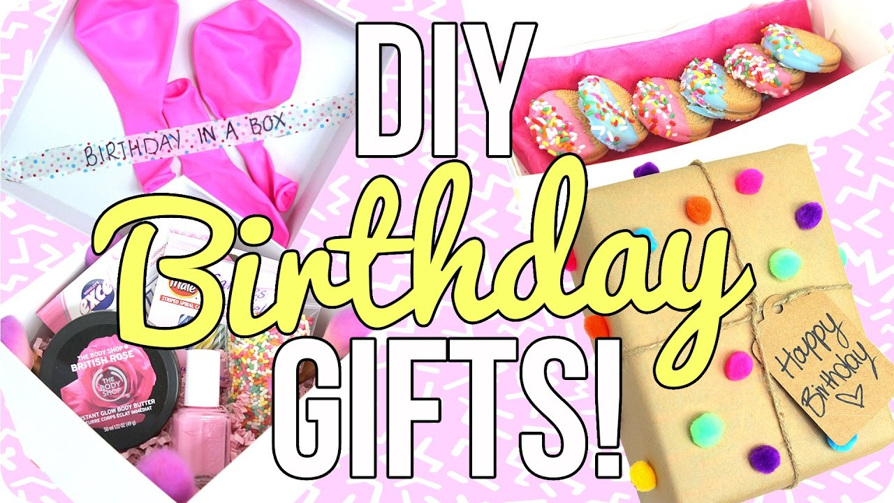 Easy Diy Birthday Gifts
 DIY Birthday Gifts Easy & Cheap