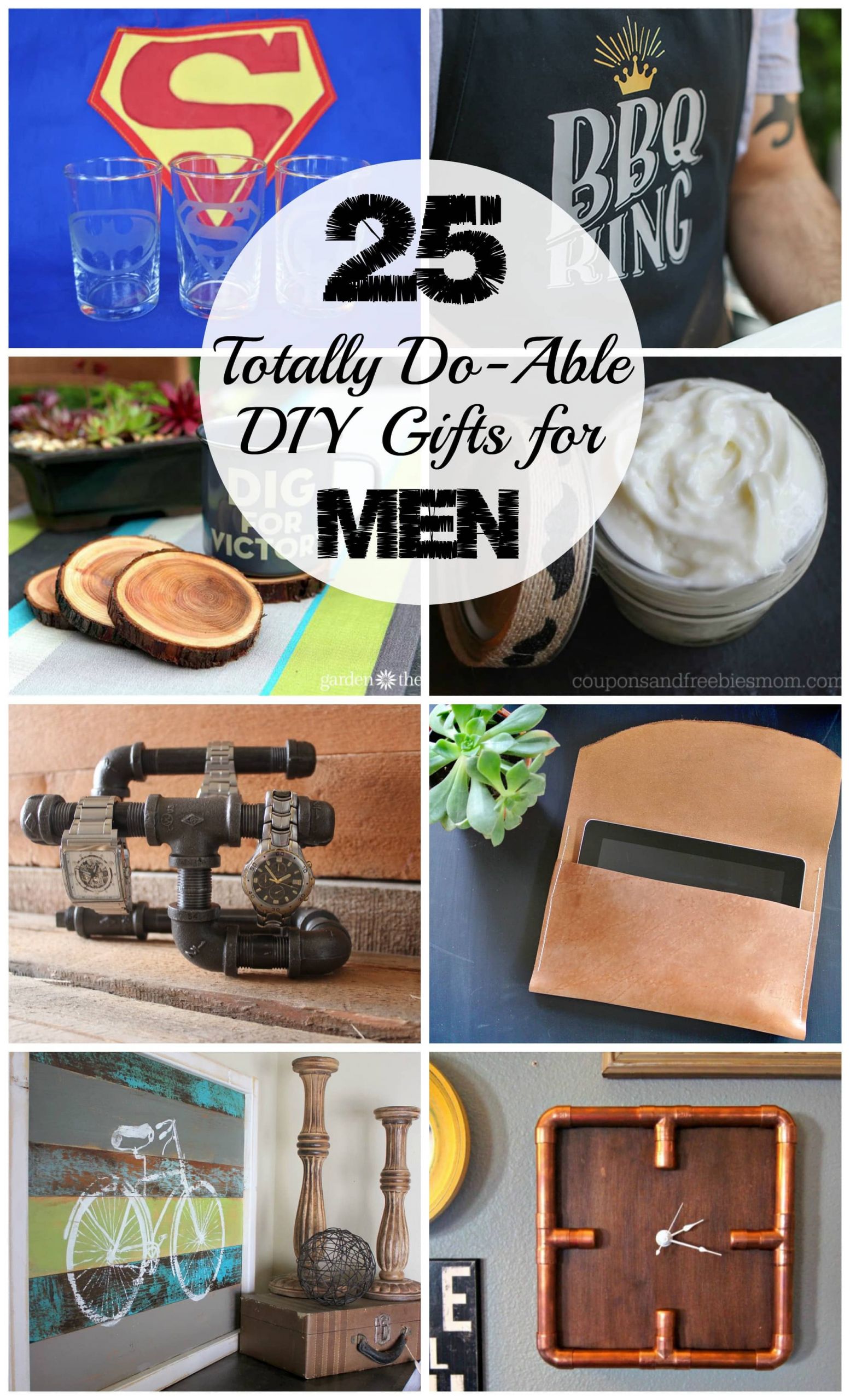 Easy Diy Birthday Gifts
 25 DIY Gifts for Men to Enjoy