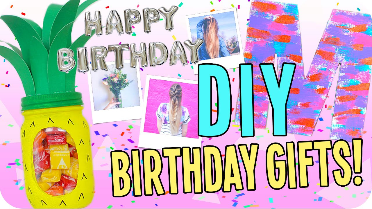 Easy Diy Birthday Gifts
 DIY Birthday Gifts for Everyone Cheap and Easy