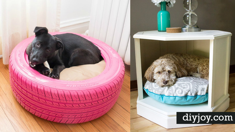 Easy DIY Dog Beds
 31 Creative DIY Dog Beds You Can Make For Your Pup
