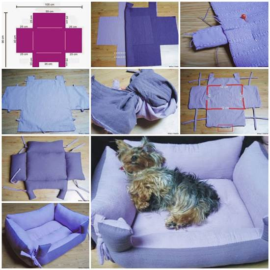 Easy DIY Dog Beds
 20 Fantastic Pet Bed ideas