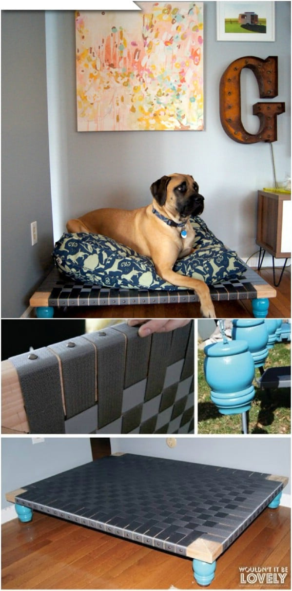 Easy DIY Dog Beds
 20 Easy DIY Dog Beds and Crates That Let You Pamper Your