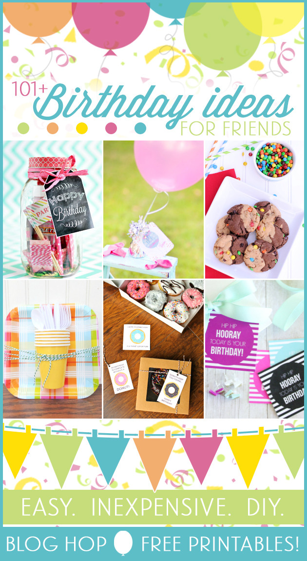 Easy DIY Gifts For Friends
 101 Creative & Inexpensive Birthday Gift Ideas